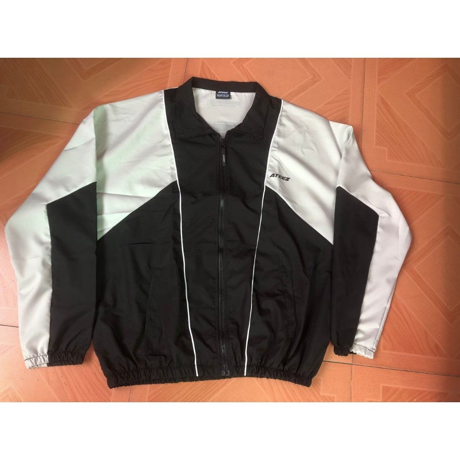 KPOP 2025 Ateez World Tour TOWARDS THE LIGHT Baseball Jacket Women Men Bomber Jacket Outerwear Baseball Uniform Casual Sportswea