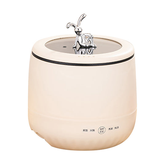 Panela de Arroz Elétrica Inteligente Mini 1.8L Antiaderente Compacta Eletrodoméstico para Arroz, Grãos, Sopas, Mingaus e Ensopados