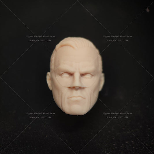 1/12 Quadrinhos Lanterna Verde Design de Máscara Escultura de Cabeça Masculina Não Pintada Guy Gardner Modelo Branco Brinquedos Para Corpo 6" Ml Shf Mezco