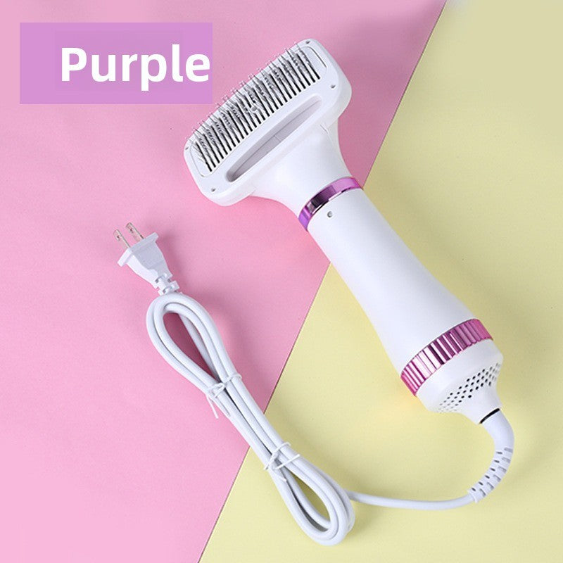 Secador de pelos pet para cães e gatos - elétrico e sem fio - para limpeza e tosa completas. Estilo de ar quente.
