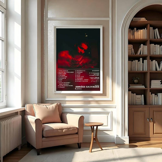 Rapper G-Georgio Poster Gallery Prints Self Adhesive Home Decor Decoration Wall Decals Living Room Sticker