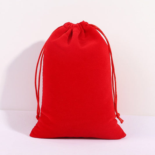 10PCS Gift Jewelry Bags 5x7cm,7x9cm Small Drawstring Velvet Bags For Wedding Party
