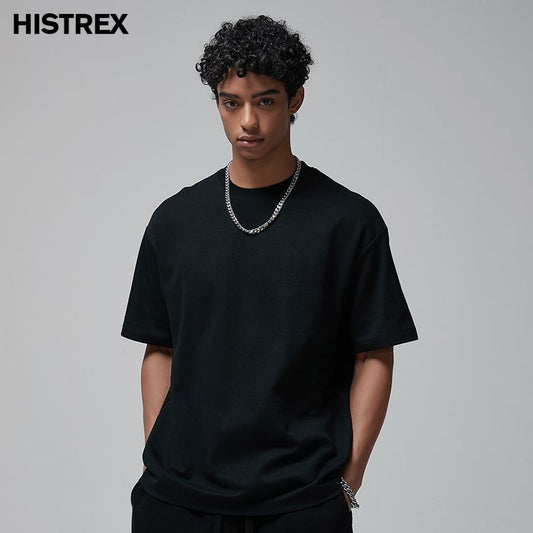 100 Heavy Weight Cotton T shirt For Men Women,Short Sleeve Plain Tops,Solid Oversized Tee Shirts,Quality Clothing 6.8oz 230gsm