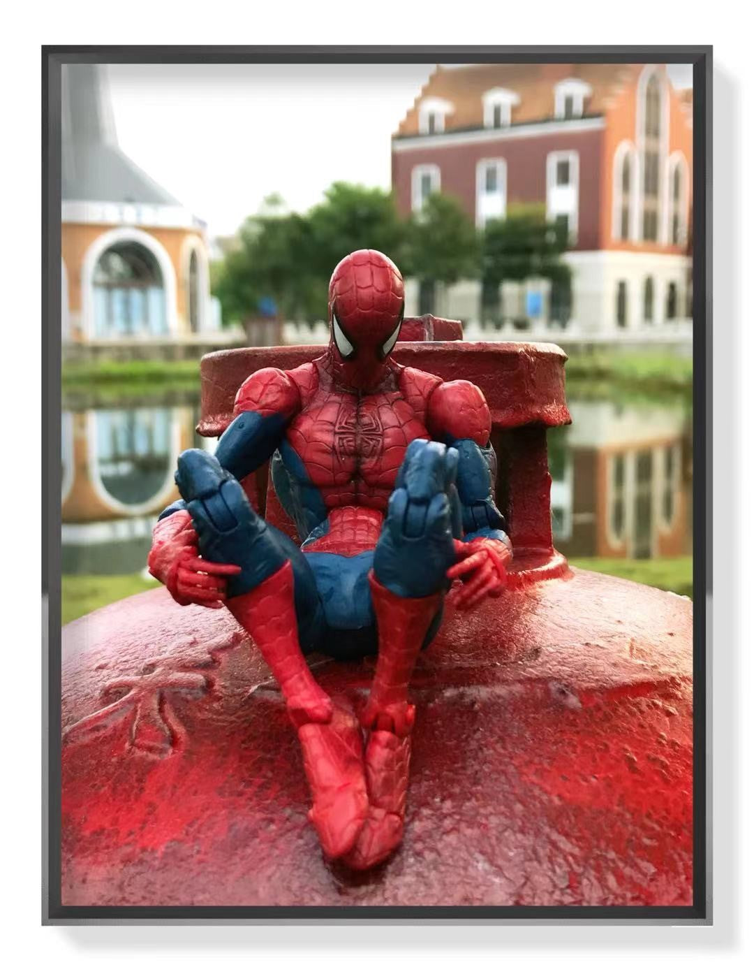 Boneco Articulado "Homem-Aranha Espetacular Clássico Peter Parker" Toybiz Marvel Legends
