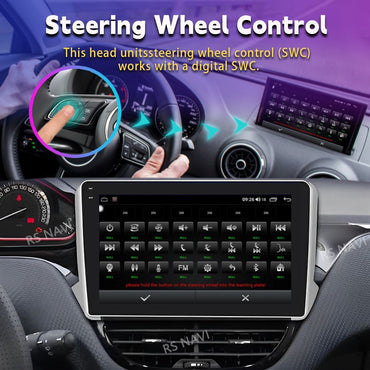 Android 15 Navigation Multimedia Player For Peugeot 2008 208 Series 2012 2013 2014 - 2018 Carplay Auto Stereo BT video Car radio