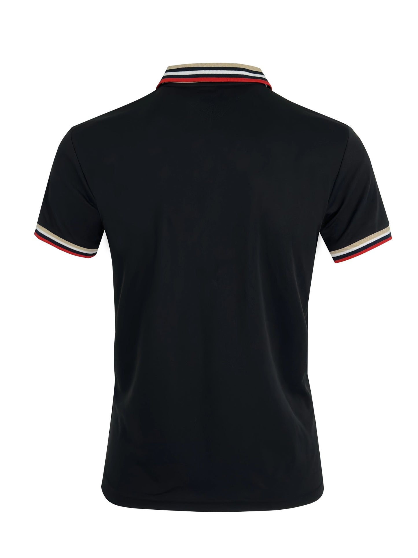 Men Summer Solid Casual Office Breathable Cotton Polo Shirt Fashion Brand Male Business High Quality Striped Short Sleeve Top
