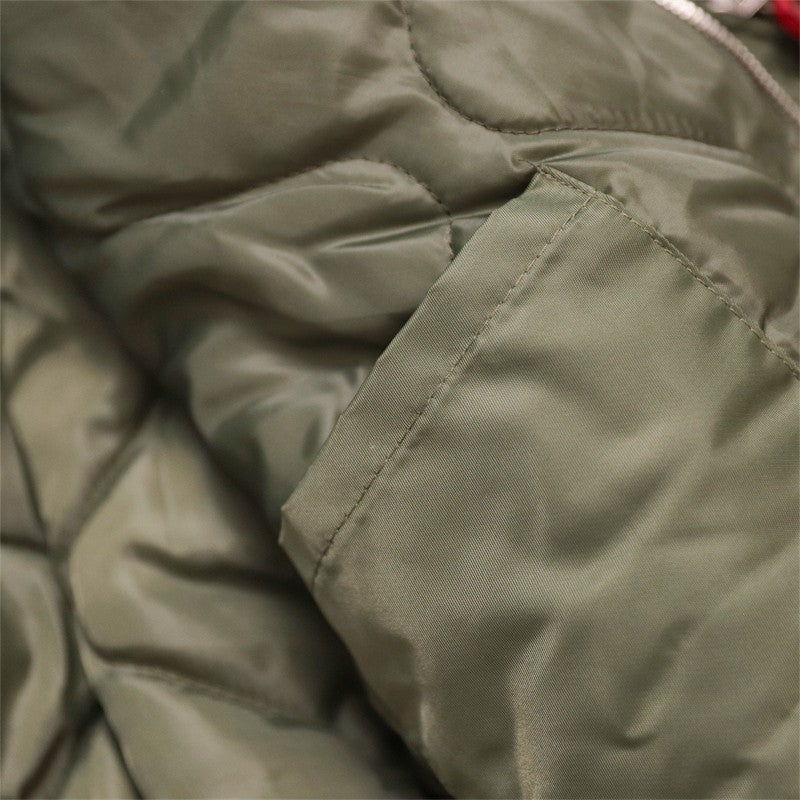 TOP GUN CWU-45P Plus Size Waterproof Outdoor Motorcycle Puffer Black Bomber Varsity Jacket Men Womens Thick Winter Coat