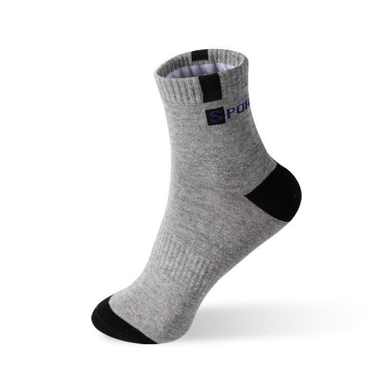 5/10 Pairs Men Bamboo Fiber Autumn Winter Men Socks Breathable Cotton Sports Sock Breathable Deodorant Business Socks Size 37-43