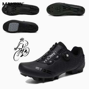 Mountain Riding Shoes Moped Road Lock Shoes Sports Racing Bikes High Endurance Locking Shoes Road Speed Riding Sneakers