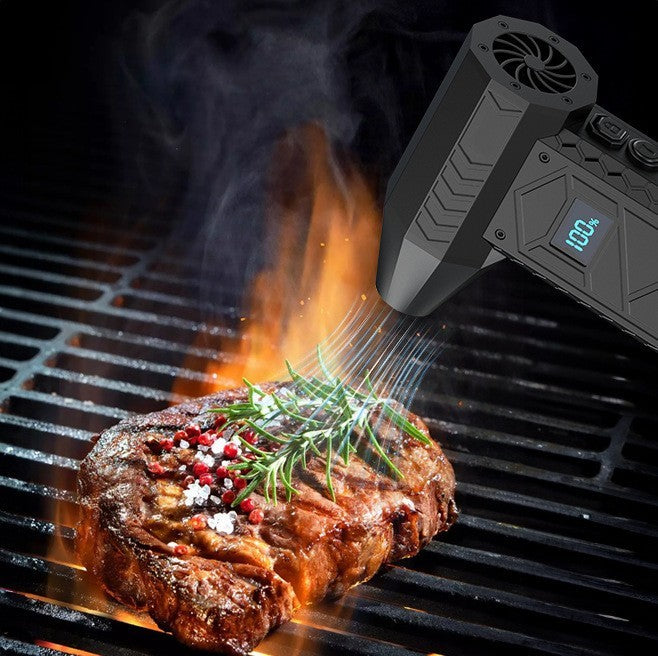 Portable 280000PRM High-speed Turbo Fan Violent with Workinglights 10000mAh Rechargeable Electric Air Duste Home Violent Blower