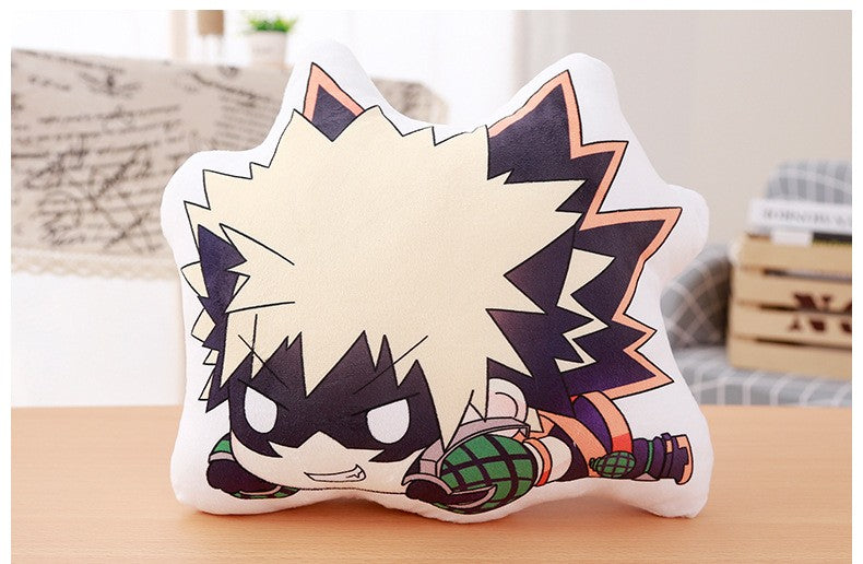 My Hero Academia Plush Stuffed Pillows Anime Boku no Hero Academia Cushion Cute Izuku Dakimakura Kawaii Katsuki Shoto Soft Dolls