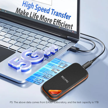 2025 New Portable SSD 1TB High-speed Hard Drive Type-C USB 3.1 for Laptop/Mac/PC/Phones Flash 2TB Original External Hard Drive