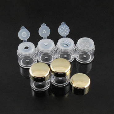 5G Empty Cosmetic Sifter jars Loose Powder Container Screw Lid DIY Makeup Tools Refillable Bottles