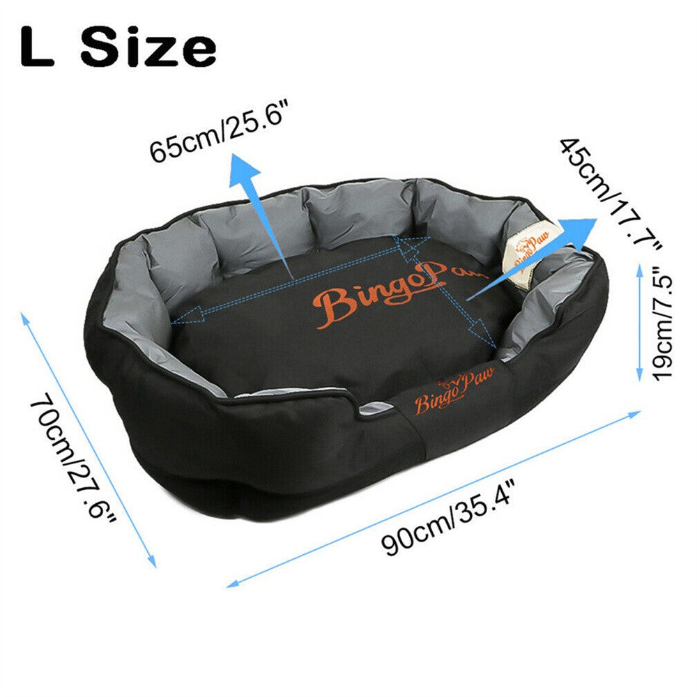 Cama para cachorro tipo sofá ortopédico impermeável XXL XL L, tapete para pets, canil, cesto lavável para cachorros, almofada removível para cães de porte pequeno, médio e grande