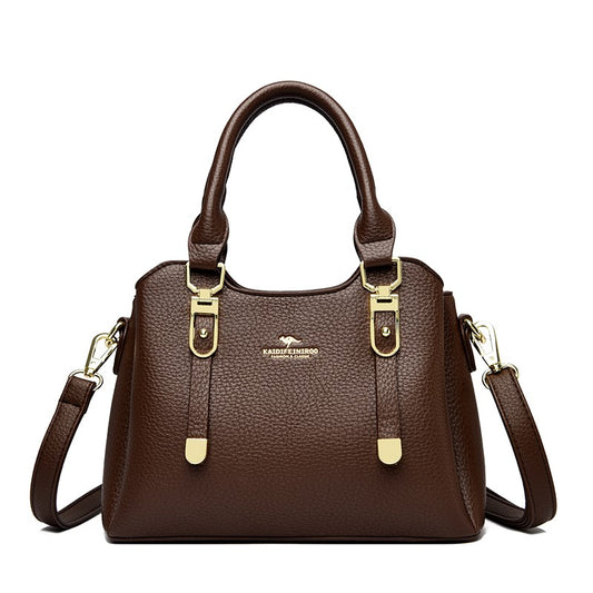 Luxury Soft Leather Purses and Handbags for Women Casual Top Quality Women Bags Ladies Shoulder Crossbody Bag Female Sac A Main