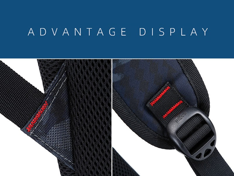 2025 New Waterproof Man Backpack Fit 17inch Laptop USB Charging Backpack Women Oxford Travel Male Bag Vintage School Bag Mochila