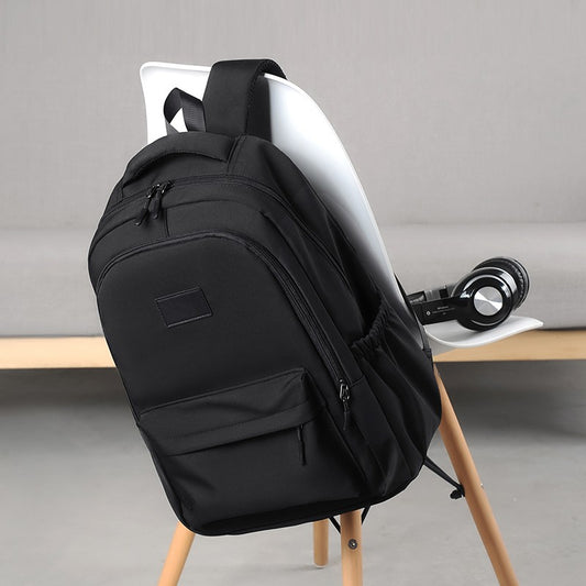 Large capacity multi-layer zipper backpack, suitable for commuting, leisure and sports travel, also an ideal student backpack.