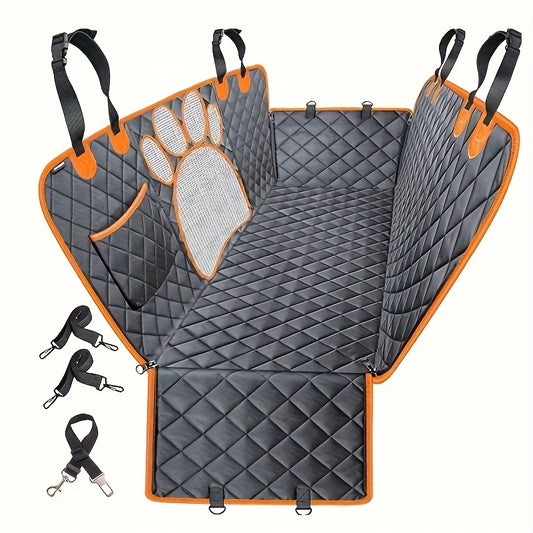 Capa de Assento para Cachorro, Capa de Assento para Cães, Rede Resistente a Arranhões, Antiderrapante, Durável, Macia, para Banco Traseiro de Carros, Caminhões e SUVs