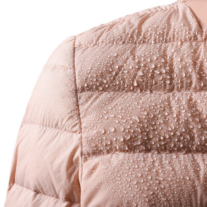 12 Colors Women Long Sleeves 90% White Duck Down Female Slim Warm Inner Ultra Lightweight Packable Ski Jacket Down Liner Jackets