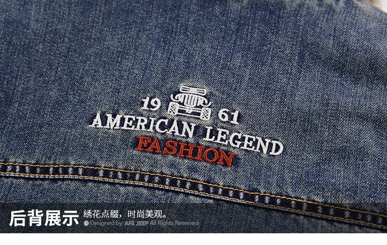 Winter Jackets Men Oversized Fleece Denim Jacket 6XL 7XL Streetwear Thicken Casual Jacket Coat Men's Clothing Outerwear AF66009A