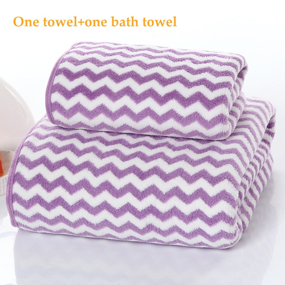 2pcs Quality Towels Wholesale Bulk Pack Soft Absorbent Quick-Dry Bath Towels Travel Sport Spa Bathroom Swim Supplies