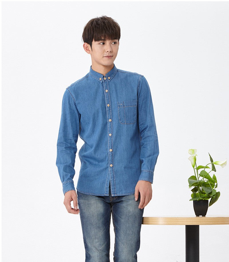 Fashion Brand Winter Jeans Shirt Men Warm Fleece Lined Velvet Denim Shirts Cowboy Coats Outwear Windbreaker Thick Clothing