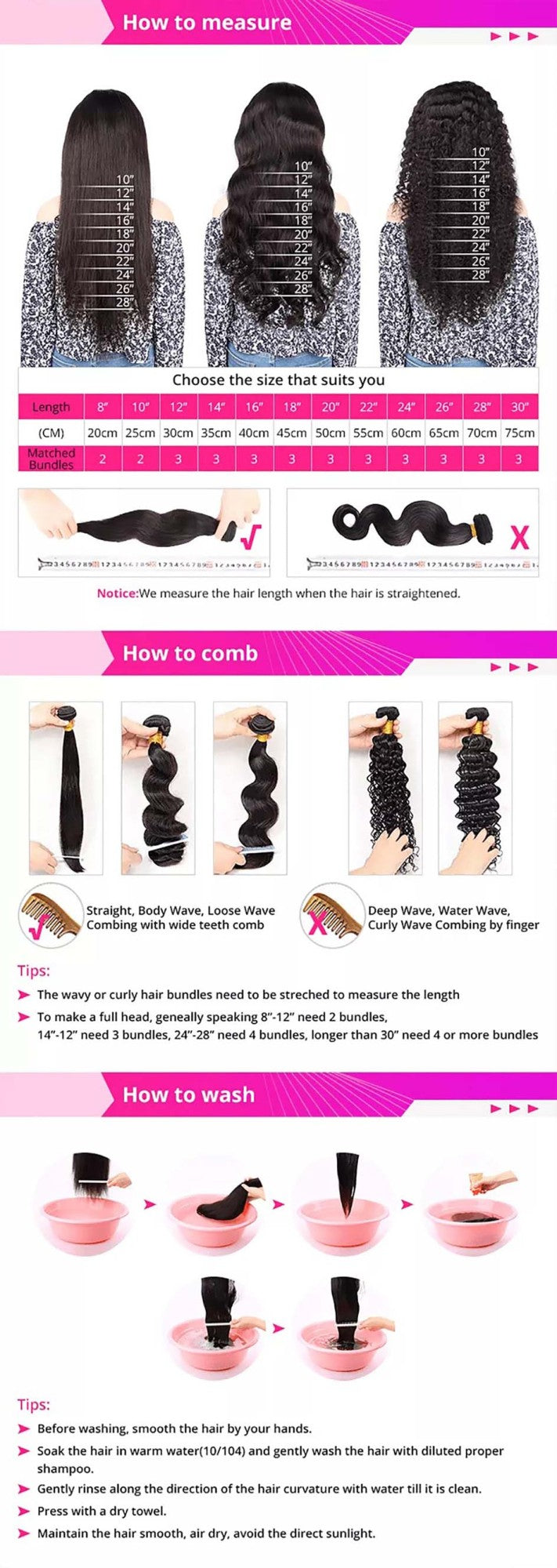 Yiwigs 15A Grade P4/27 Straight Highlight Ombre Colored 100% Raw Virgin Human Hair Bundles Brown Hair Weave Extensions For Women