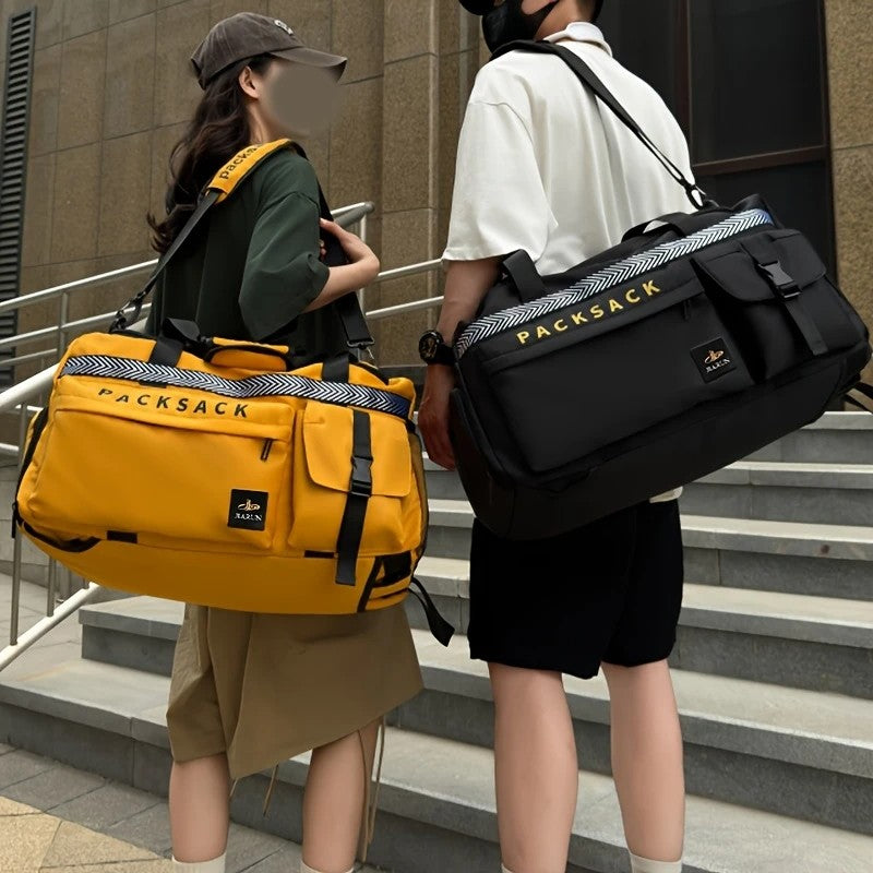 Fashion Travel Duffel Bag Short Trip Backpack for Airlines Carry On Bag Lightweight Multifunctional Large Capacity Sports Bag