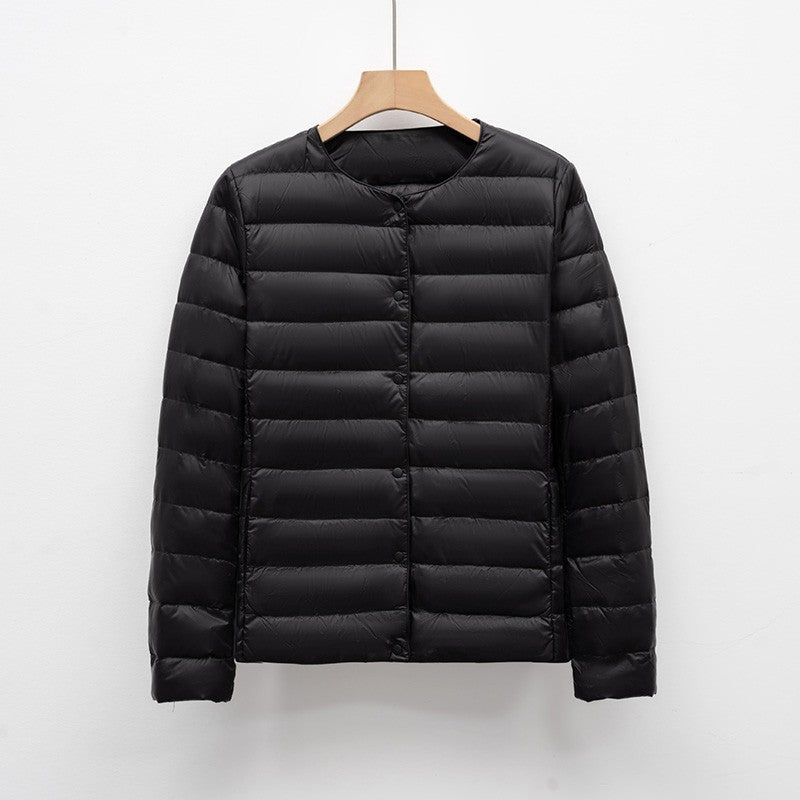 12 Colors Women Long Sleeves 90% White Duck Down Female Slim Warm Inner Ultra Lightweight Packable Ski Jacket Down Liner Jackets