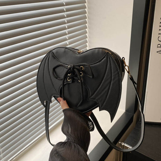 New trendy and personalized wing shoulder bag, versatile ins crossbody shaped bag New trendy and personalized wing shoulder bag,