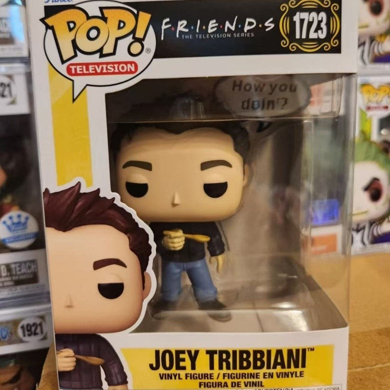 Friends Genuíno Funko Pop Action Doll Modelo Oey Tribbiani Rachel Green Joey Tribbiani Bonecas de Escultura em Vinil Presente para Fãs de TV