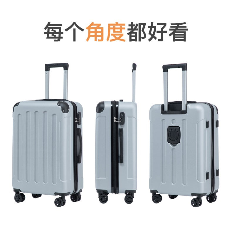 Mala de Viagem com Rodas de 20-28 Polegadas com Suporte para Copo e Celular – Companheira Essencial de Viagem para Segurança