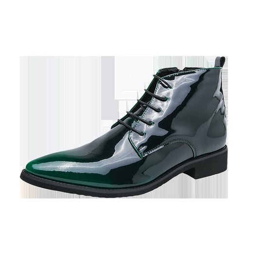 Classic Retro Dress Men's Monk Leather Shoes With Pointed Toe Buckle Business Office Wedding Soft Comfortable Men's Shoes