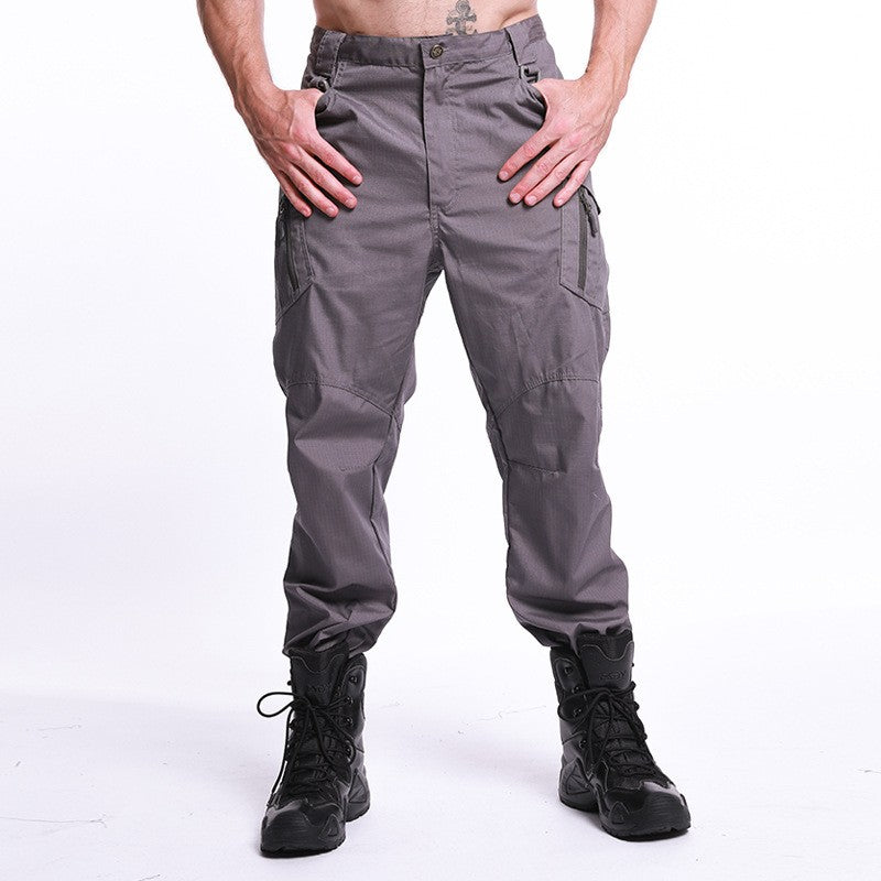 Military Tactical Pants Cargo Men Waterproof Trousers Casual Pants Wear-resistant Multi-pocket Outdoor Hiking Work Trousers Male