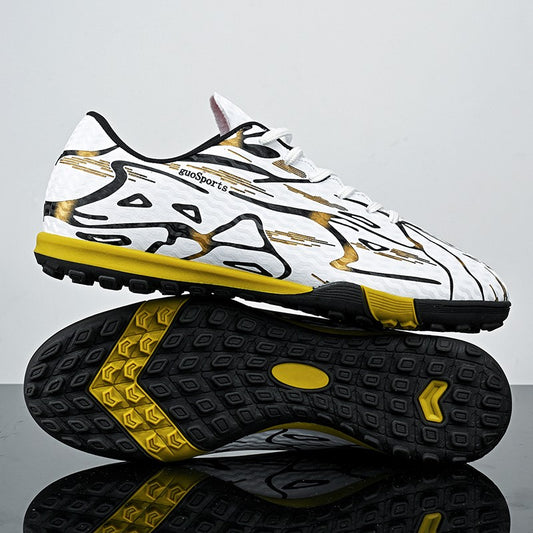 Unisex Youth Soccer Cleats Lightweight Football Shoes for Match Training Enhanced Grip Durable FG TF Comfortable Breathable