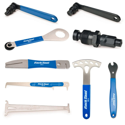 Bicycle disc brake pad correction wrench chain tool pedal wrench crank puller