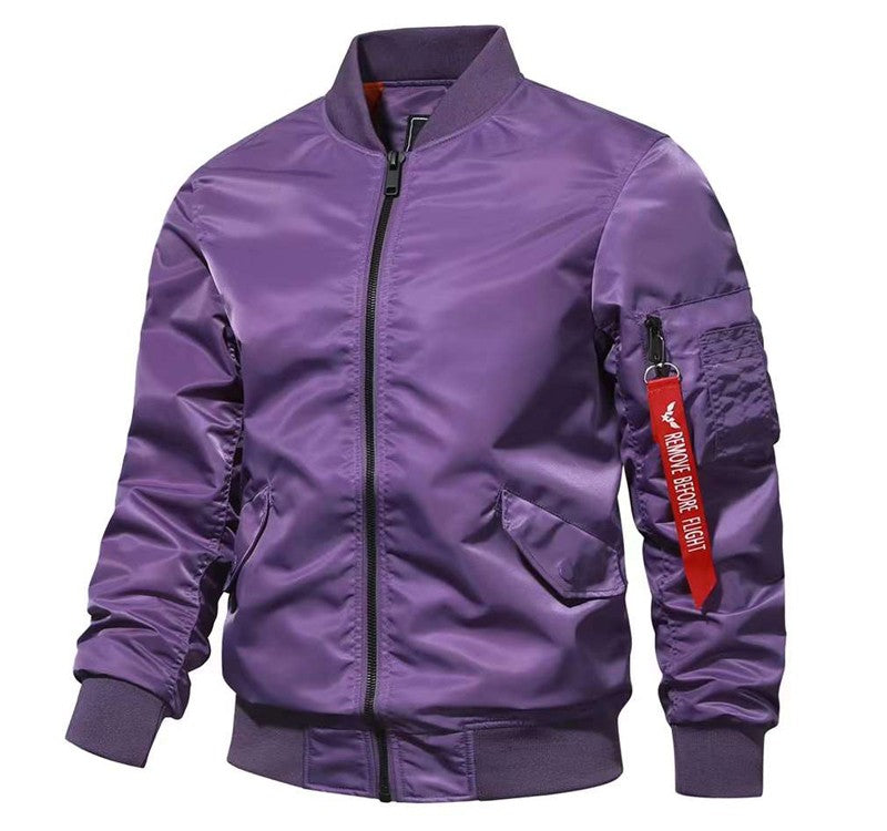 Bomber Jacket Men Winter Autumn College Camouflage Jackets Men Motorcycle Coat Windproof Army Pilot Military Jacket Streetwear