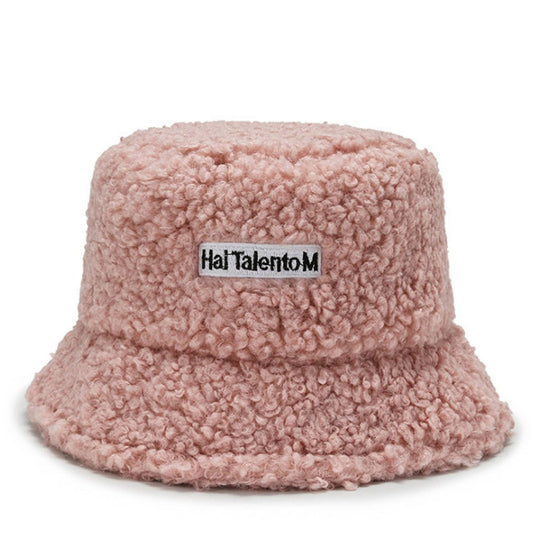Chapéu Bucket de Lã Quente de Inverno Unissex Resistente ao Frio Boné de Pescador da Moda com Proteção Solar