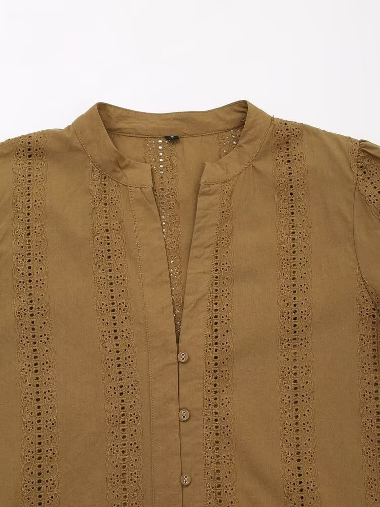 Embroidery Blouses For Lady Y2K Tops Harajuku Fashion Vintage Blouse Elegant Women's Luxury Blouses Long Sleeve Shirt