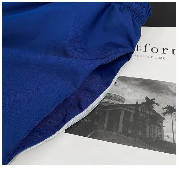 Women Casual Baggy Stripe Cargo Pants Solid Low Waist Joggers Pants Drawstring Wide Leg Baggy Trousers Y2K Streetwear Sweatpants