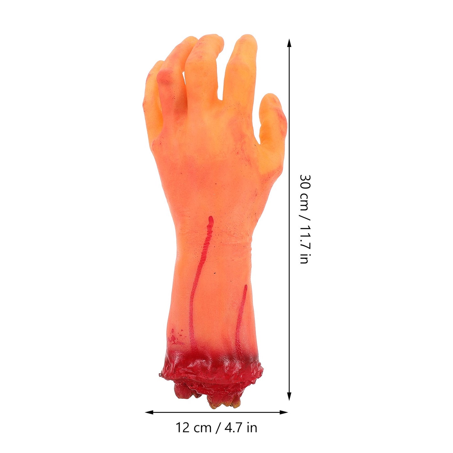 Horror Halloween Decor Blood Horror Broken Hand Model Arm Body Prop Rubber Props Prank Halloween Prop Haunted Party Decoration