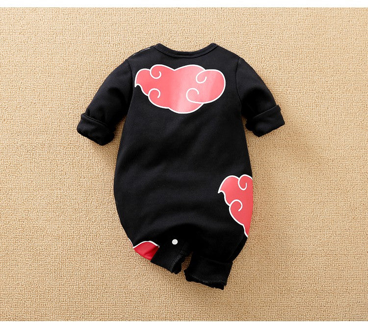 Newborn Clothes Anime Handsome Cosplay Cotton Comfortable Soft 0-18 Boys And Girls Spring And Autumn Long Sleeved Baby Jumpsuit