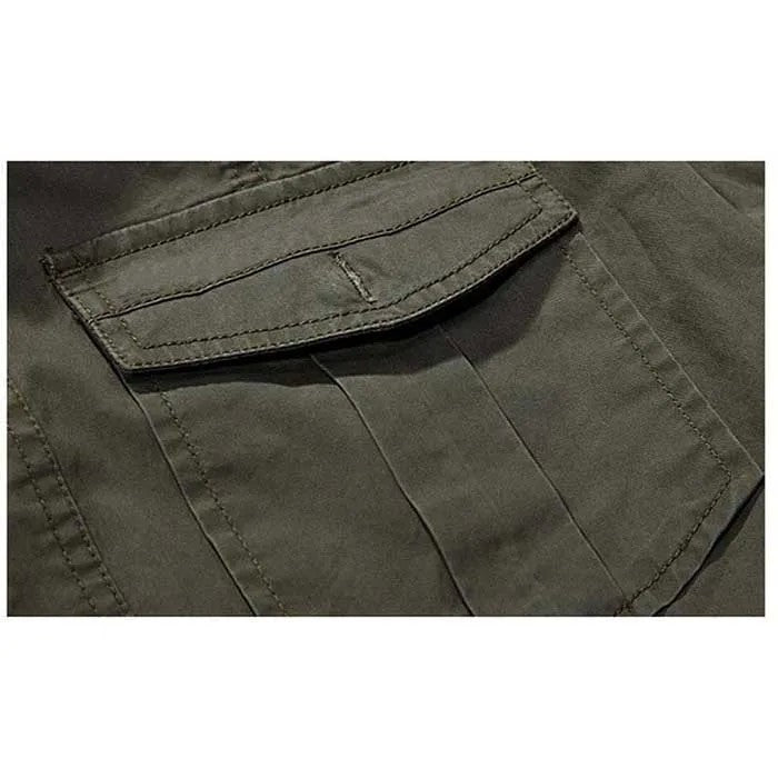 2024 Summer New Fashion Cotton Casual Shirts Men Loose Shirts Short Sleeve Turn-down Collar Military Style Male Tops