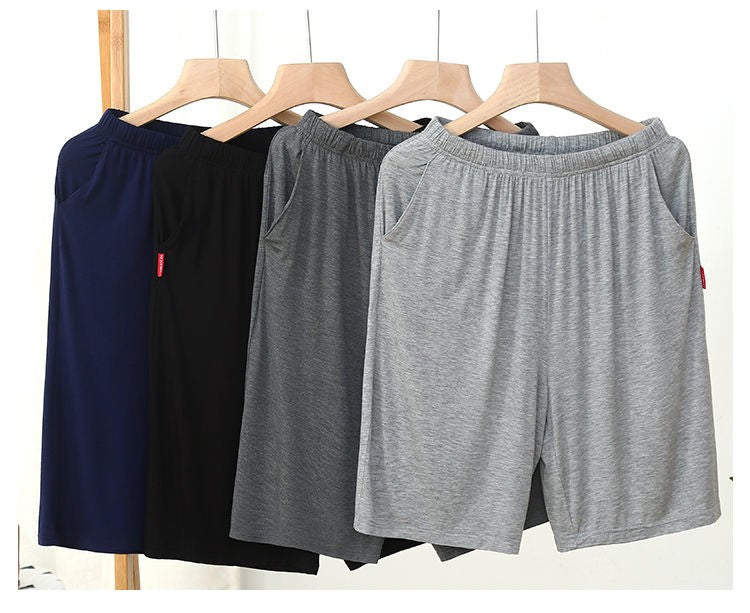 Homme Short Mens Jogging Casual Sweatpant Men size 6XL Breathable Home shorts Beach Solid Cotton Shorts Men Striped Panties