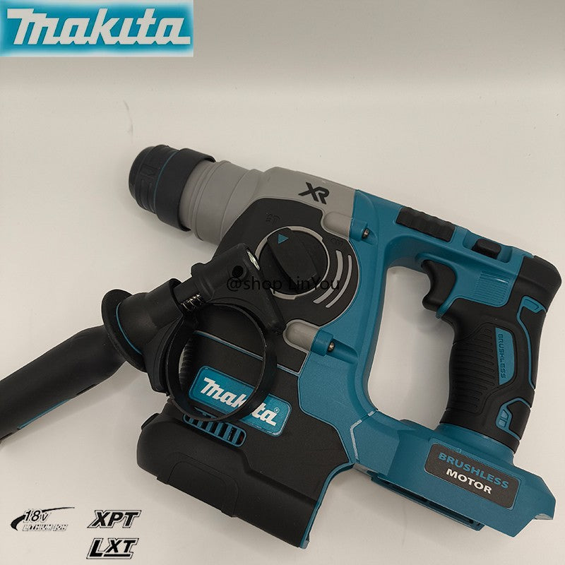 Makita 273 Furadeira de Impacto Rotativa sem Fio, sem Escovas, Recarregável, Perfuração e Cinzelamento, Ferramenta de Alto Torque