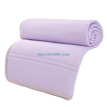 R53F Stylish Cooling Bedspread Soft Quilt Compactly Design For Camping Beach Vacation