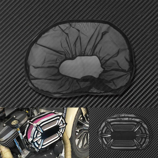 Motorcycle Waterproof Rain Sock Black Air Filter Protective Cover For Harley Touring Dyna Softail Sportster 883 1200 48 72