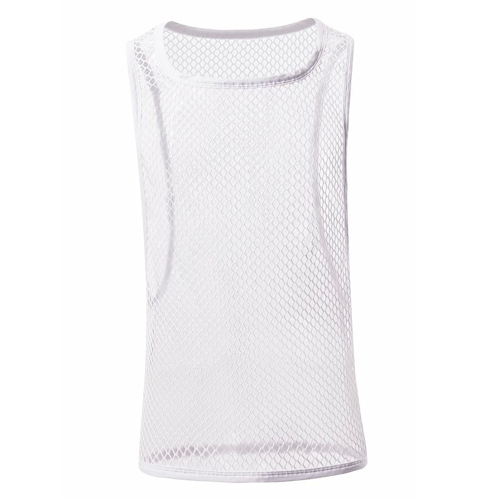 BRAVE PERSON Fashion Men Clothing Bodybuilding Gym Tank Tops Sleeveless Mesh Undershirt Fitness Workout Vest
