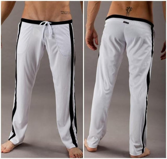GANYANR Brand Running Pants Men Winter Fitness Crossfit Training Sports Jogger Long Trousers Athletic Loose Jogging Gym Training