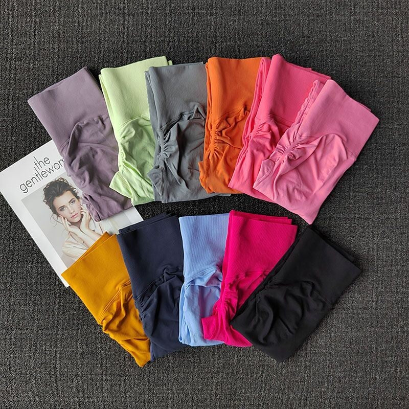 Seamless Sport Yoga  High Waist Pants Leggings Sport See Through Yoga Gym Runnin